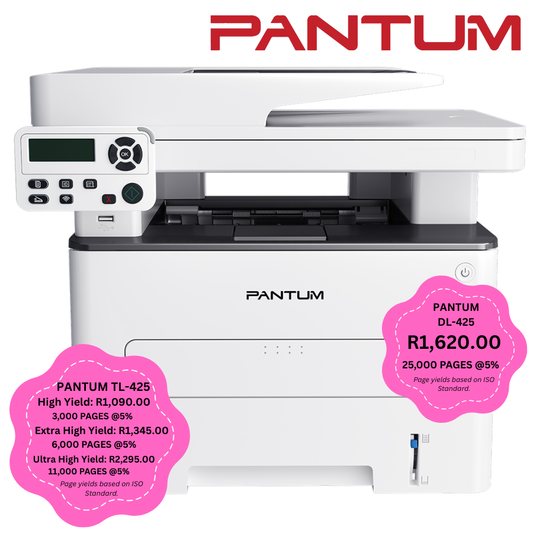Pantum M7105DW Mono Laser WiFi 3-in-1 Printer - M7105DW