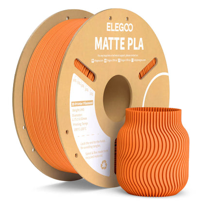 ELEGOO PLA Matte Filament 1.75mm / 1KG with Cardboard Spool