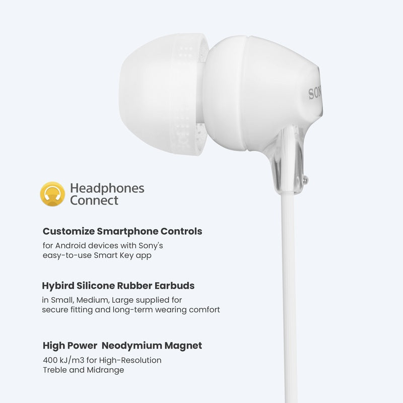 Sony MDR-EX15AP In-Ear Headphone with Mic