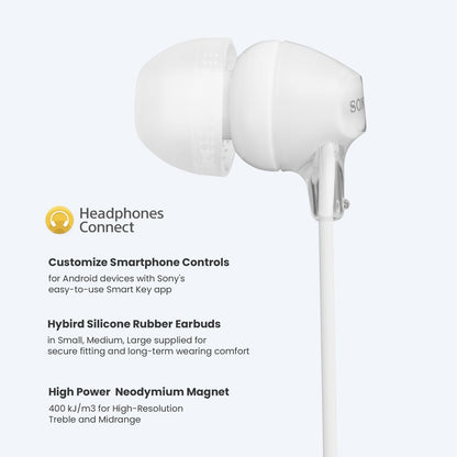 Sony MDR-EX15AP In-Ear Headphone with Mic