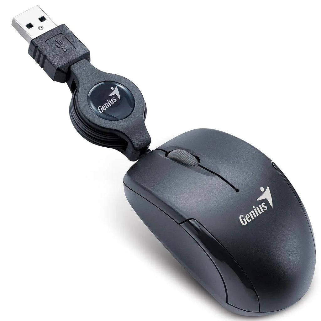 Genius Micro Traveler USB Mouse Black