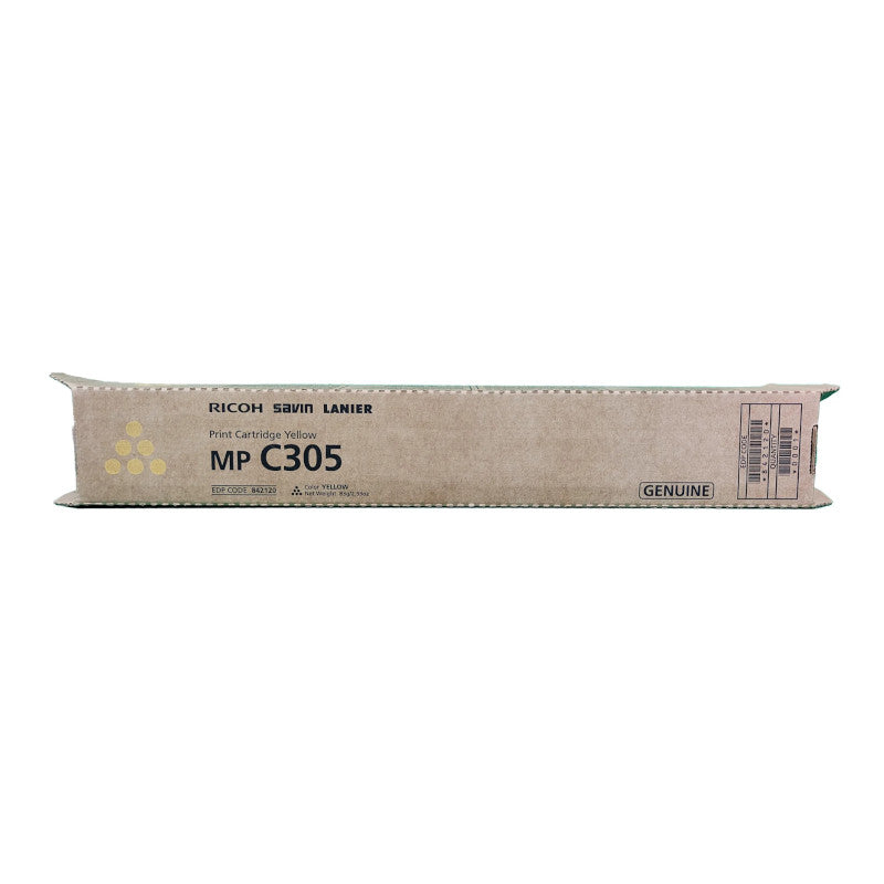 Ricoh MP C305 Yellow Original Toner Cartridge - 842080