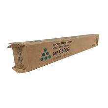 Load image into Gallery viewer, Ricoh MP C6003 Cyan Original Toner Cartridge - 841856