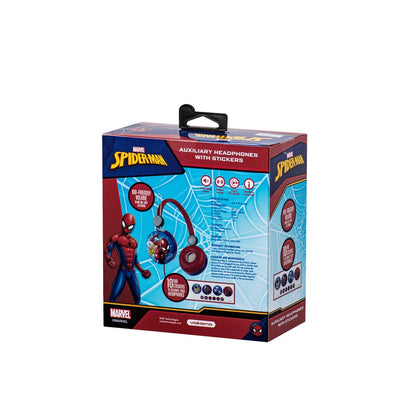 Marvel Spider-Man Auxiliary Headphone with Stickers