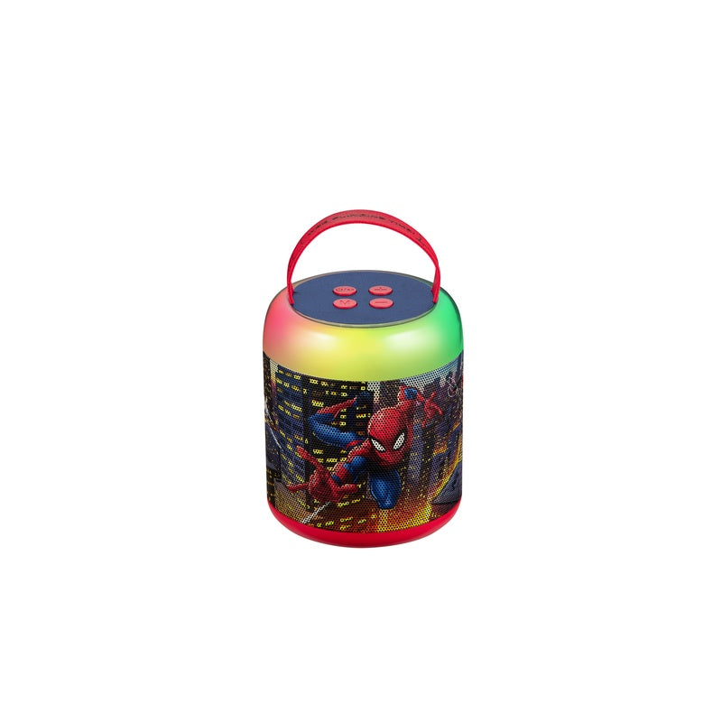 Marvel Spider-Man LED Karaoke Speaker with Microphone