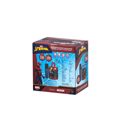 Marvel Spider-Man LED Karaoke Speaker with Microphone