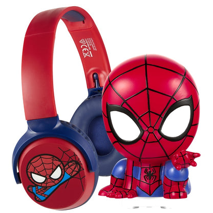 Marvel Spider-Man Soft Touch Light with Bluetooth Headphone Combo