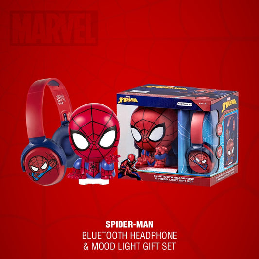 Marvel Spider-Man Soft Touch Light with Bluetooth Headphone Combo