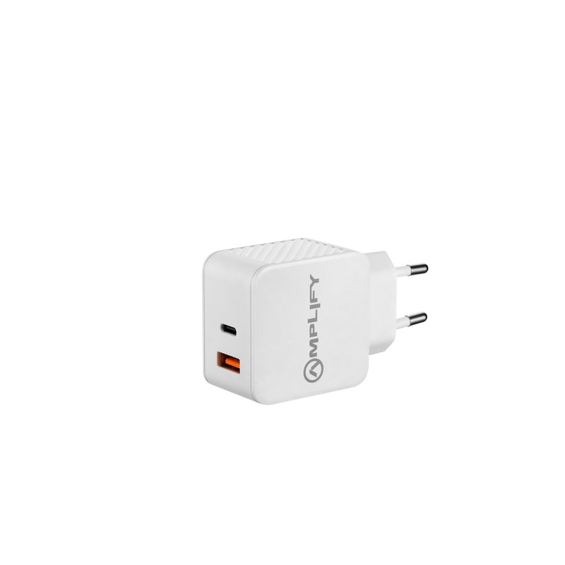 Amplify 45W Dual Wall Charger Type-C + USB