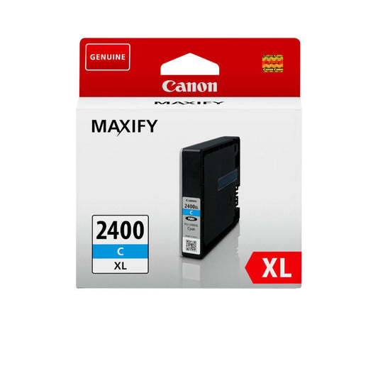 Canon 2400XL High Yield Cyan Original Ink - PGI-2400XLC