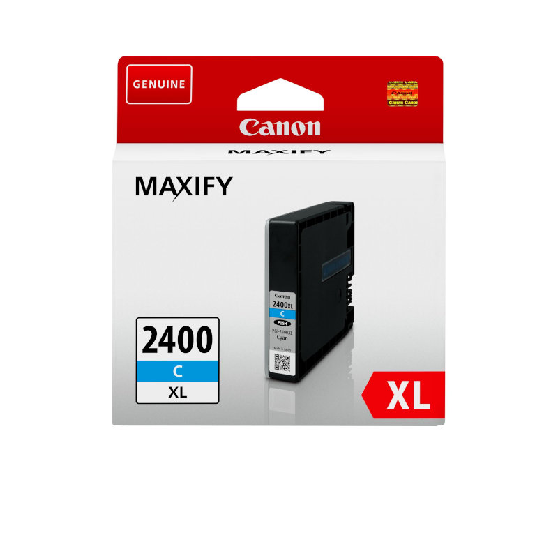 Canon PGI-2400XL ink cyan - Genuine Canon PGI-2400-XLC Original Ink cartridge