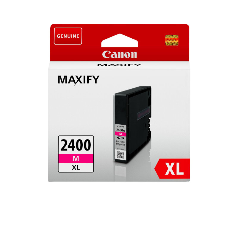 Canon 2400XL High Yield Magenta Original Ink - PGI-2400XLM