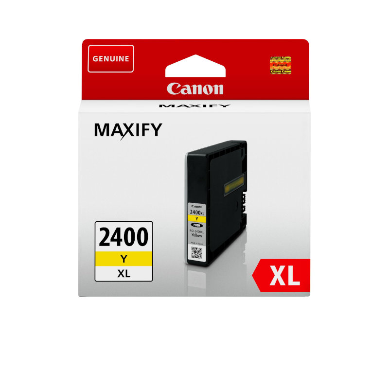 Canon PGI-2400XL ink yellow - Genuine Canon PGI-2400-XLY Original Ink cartridge
