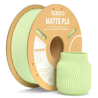 ELEGOO PLA Matte Filament 1.75mm / 1KG with Cardboard Spool