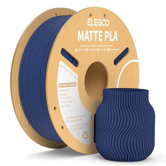 ELEGOO PLA Matte Filament 1.75mm / 1KG with Cardboard Spool