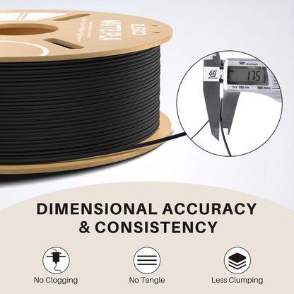 ELEGOO PLA Matte Filament 1.75mm / 1KG with Cardboard Spool
