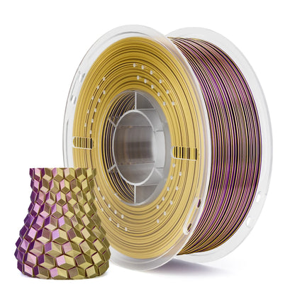 ELEGOO PLA Silk Filament 1.75mm / 1KG with Plastic Spool