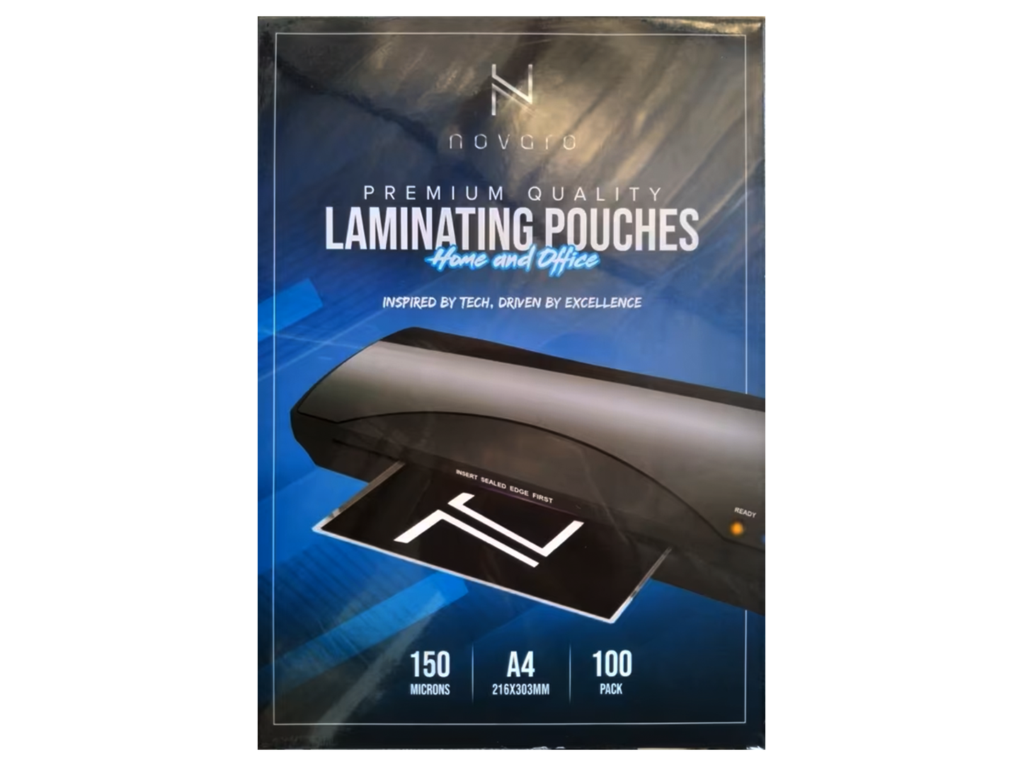 NOVARO A3 150 MICRONS LAMINATING POUCHES 100 PACK - NOVLAM003