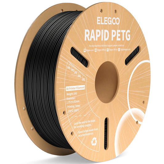 ELEGOO Rapid PETG Filament 1.75mm / 1KG with Cardboard Spool