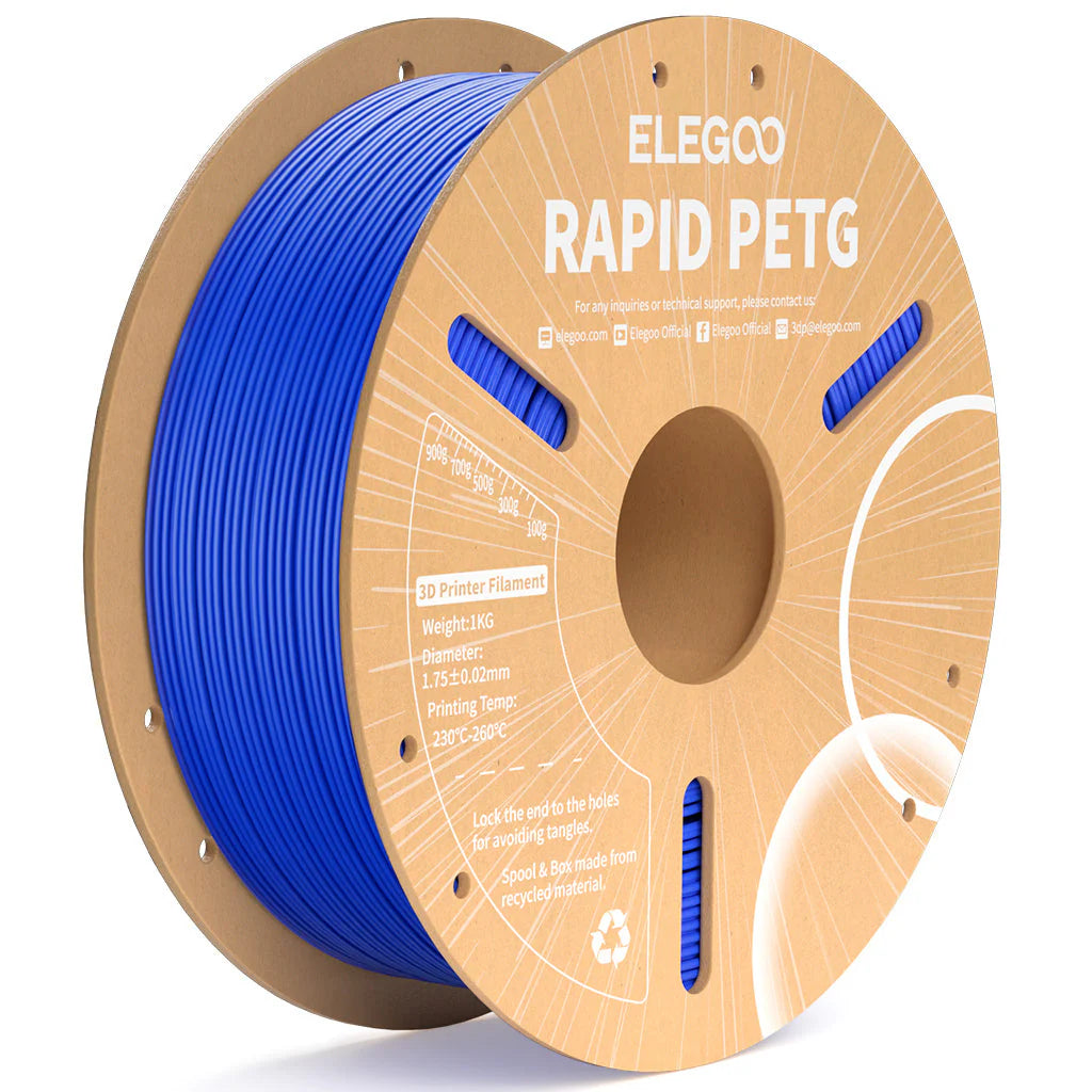 ELEGOO Rapid PETG Filament 1.75mm / 1KG with Cardboard Spool