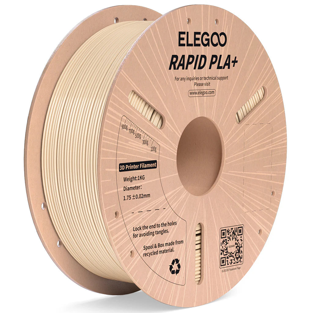 ELEGOO Rapid PLA Plus Filament 1.75mm / 1KG with Cardboard Spool