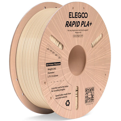 ELEGOO Rapid PLA Plus Filament 1.75mm / 1KG with Cardboard Spool