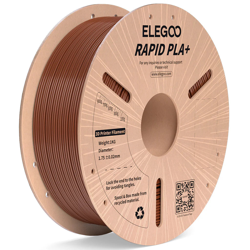 ELEGOO Rapid PLA Plus Filament 1.75mm / 1KG with Cardboard Spool