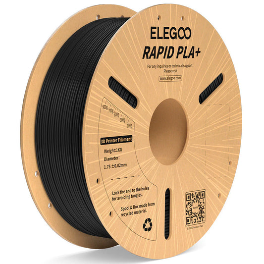 ELEGOO Rapid PLA Plus Filament 1.75mm / 1KG with Cardboard Spool