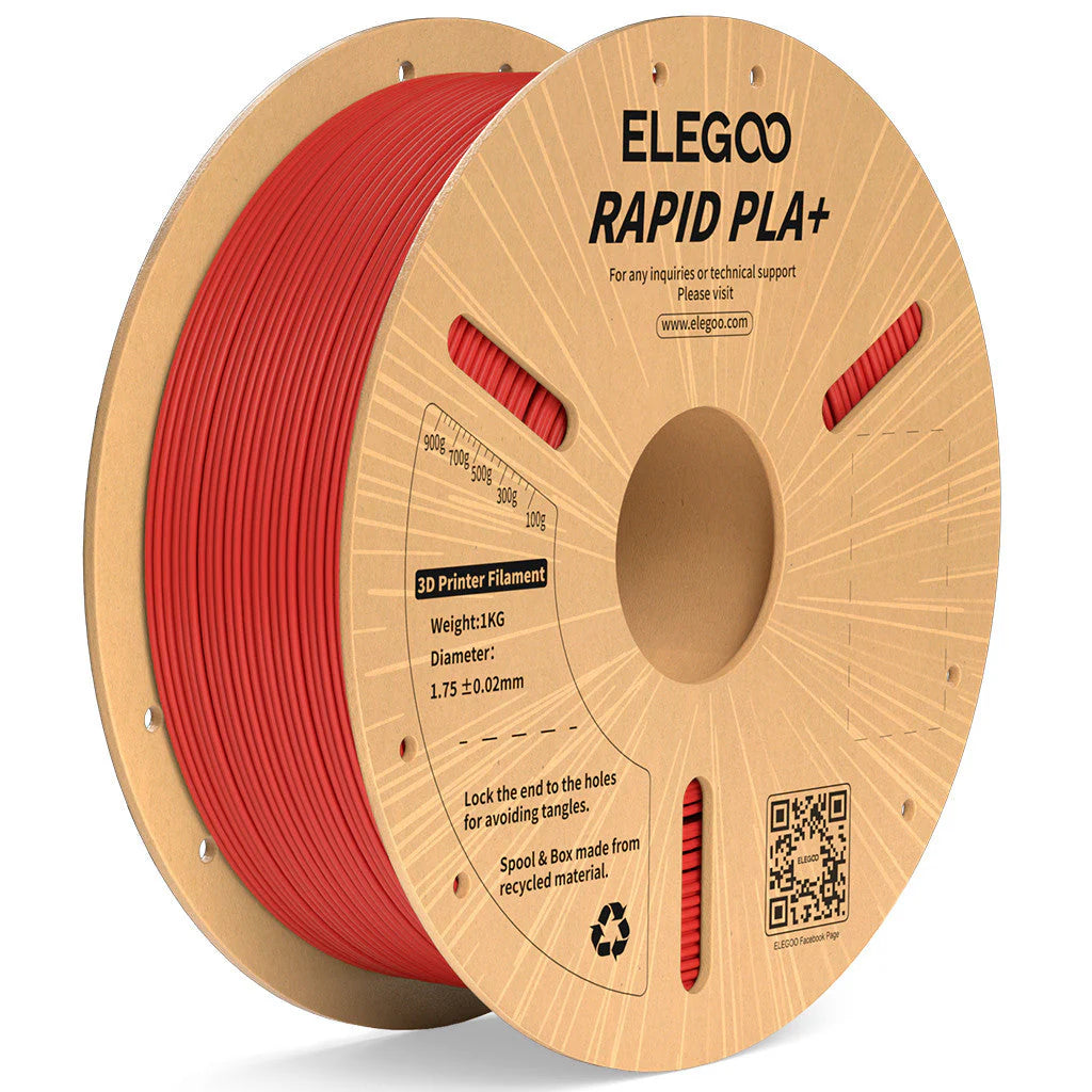 ELEGOO Rapid PLA Plus Filament 1.75mm / 1KG with Cardboard Spool
