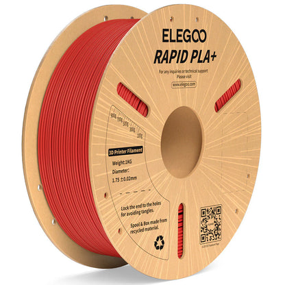 ELEGOO Rapid PLA Plus Filament 1.75mm / 1KG with Cardboard Spool