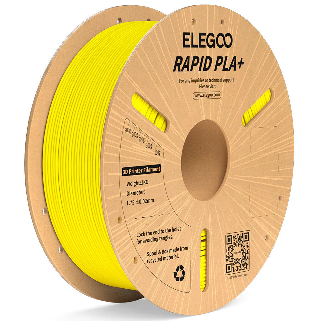 ELEGOO Rapid PLA Plus Filament 1.75mm / 1KG with Cardboard Spool