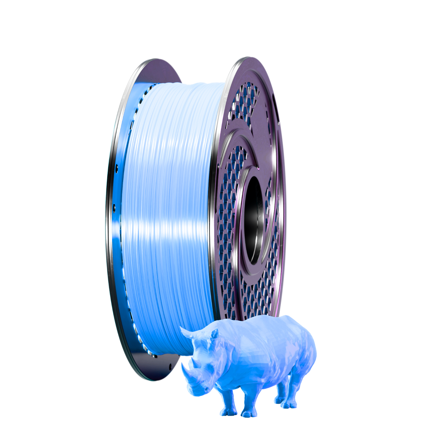 SA Filament PLA+ Silk Chrome Filament 1.75mm / 1KG