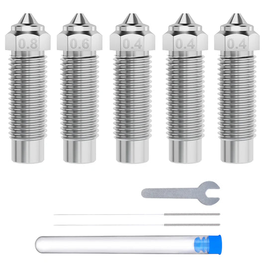 ELEGOO Multi-Size Hardened Steel Nozzle Kit for Neptune 4 Plus/ 4 Max