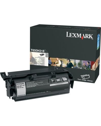 Lexmark T65X toner black - Genuine Lexmark T650H31E Original Toner cartridge