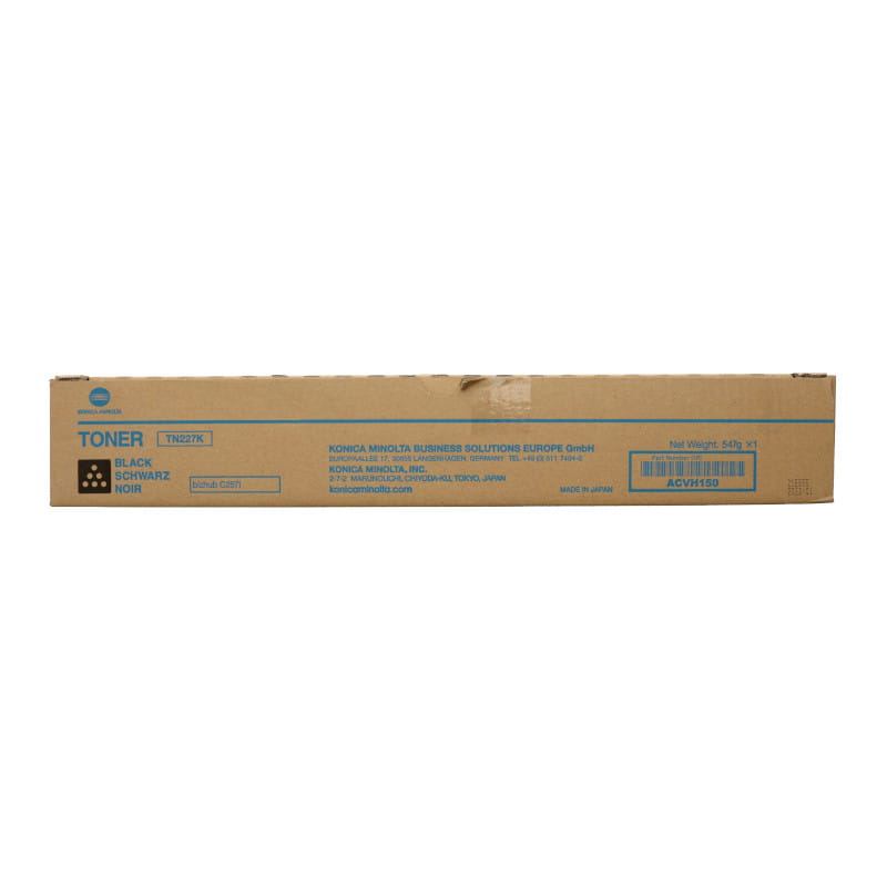 Konica Minolta TN-227 Black Original Toner Cartridge - TN227K