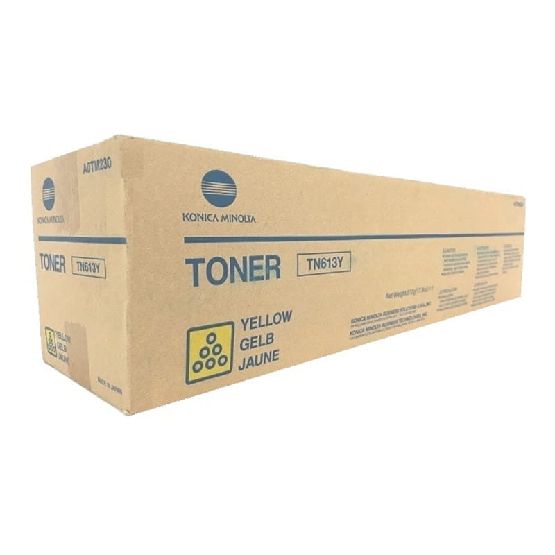 Konica Minolta TN-613 Yellow Original Toner - TN613Y