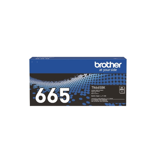 Brother TN665 Black Original Toner - TN-665BK