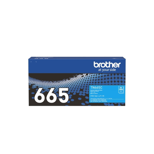 Brother TN665 Cyan Original Toner - TN-665C