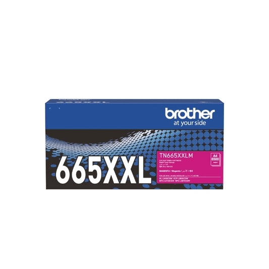 Brother TN665XXL High Yield Magenta Original Toner - TN-665XXLM