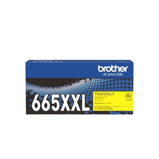 Brother TN665XXL High Yield Yellow Original Toner - TN-665XXLY
