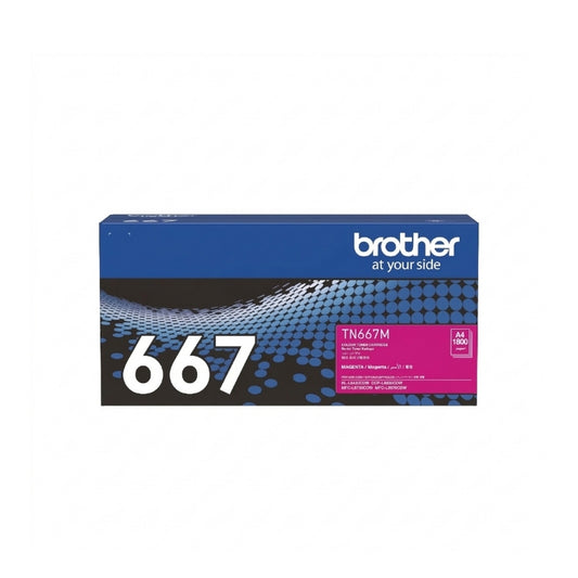 Brother TN667 Ultra High Yield Magenta Original Toner - TN-667M