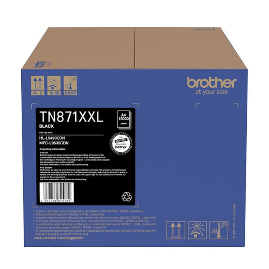 Brother TN871 Black High Yield Original Toner - TN-871