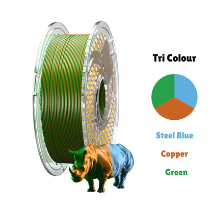 SA Filament PLA Tri Silk Filament 1.75mm / 750g