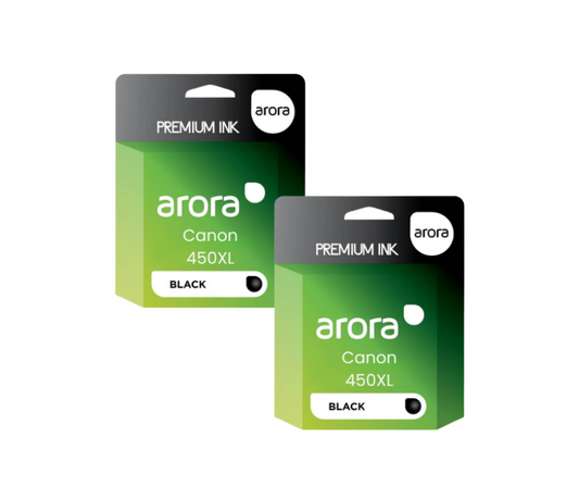 Canon 450XL High Yield Black Compatible Ink Dual Pack - PGI-450XLX2