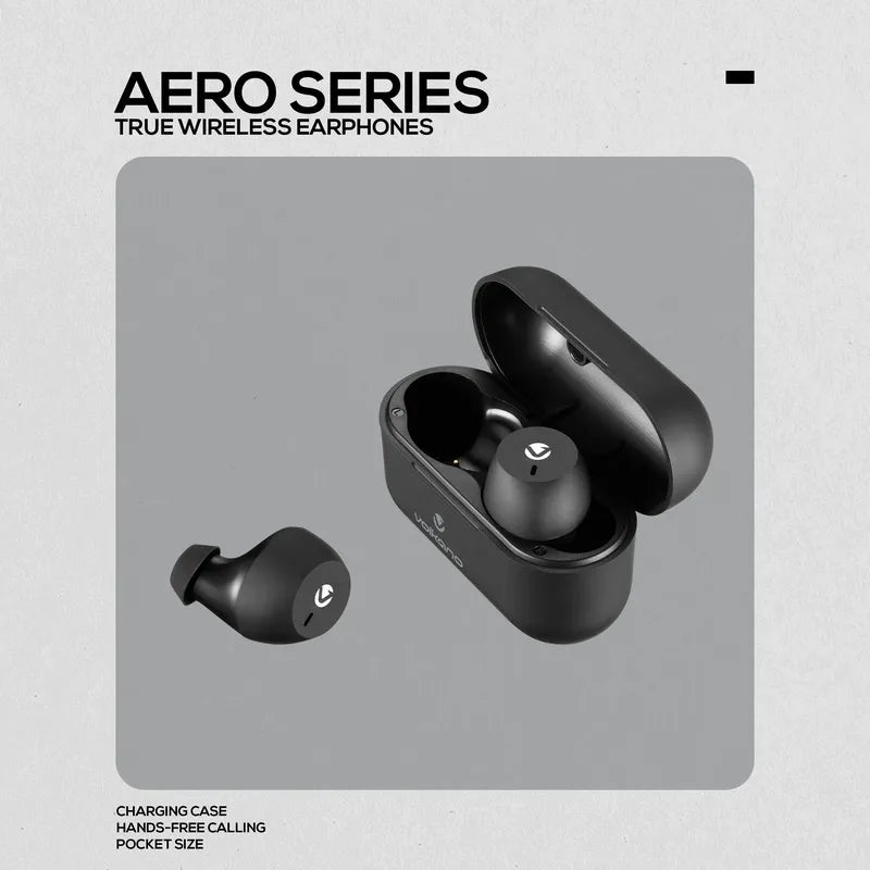 Volkano Aero Series True Wireless Earphones with Mic