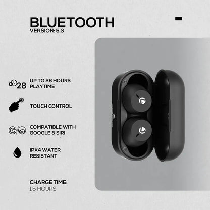 Volkano Aero Series True Wireless Earphones with Mic