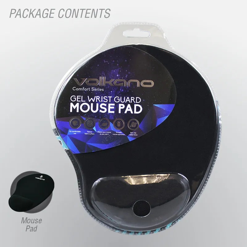 Volkano Comfort Series Gel Wristguard Mousepad