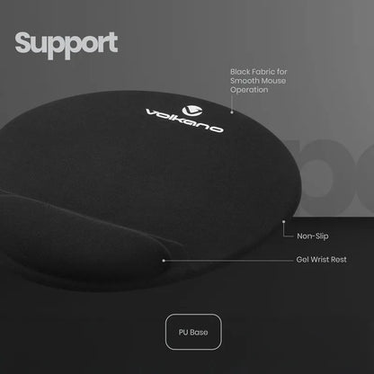 Volkano Comfort+ Series Gel Mouse Pad