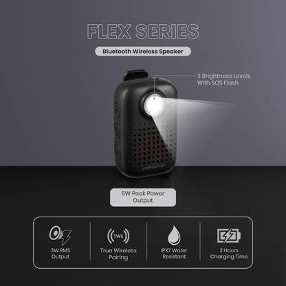 Volkano Flex Bluetooth Wireless Speaker