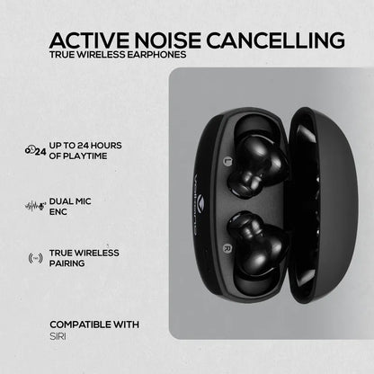 Volkano Nomad Active Noise-Cancelling True Wireless Earphones